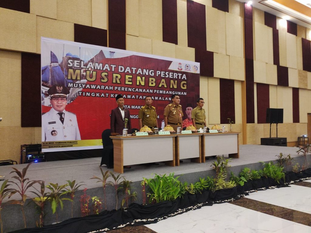 Kapolsek Tamalanrea Hadiri Musrembang Tingkat Kecamatan Tahun Anggaran 2024