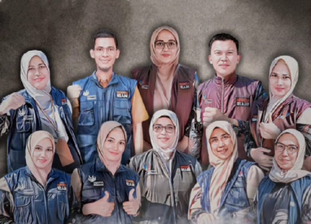 SUKSES,WEBINAR FASE F , ” KOMBEL Smaga BONE ” SMAN 3 BONE