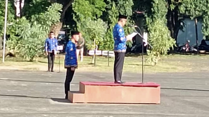 Prof. Zudan Arif Fakhrulloh Bertindak Sebagai Inspektur Upacara Hari Kebangkitan Nasional di Awal Aktivitasnya sebagai Pj. Gubernur Sulsel