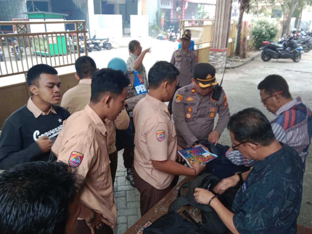 Cegah Tawuran Antar Pelajar, Ini Yang Dilakukan Polsek Tamalanrea