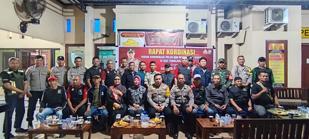 Kapolsek Tamalanrea Gelar Rapat Koordinasi Bersama Pengurus FKPM Se Kecamatan Tamalanrea