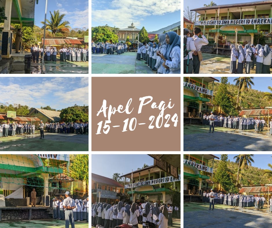 Mewujudkan Lingkungan Sekolah Bebas Bullying: Apel Pagi SMA Negeri 10 Enrekang