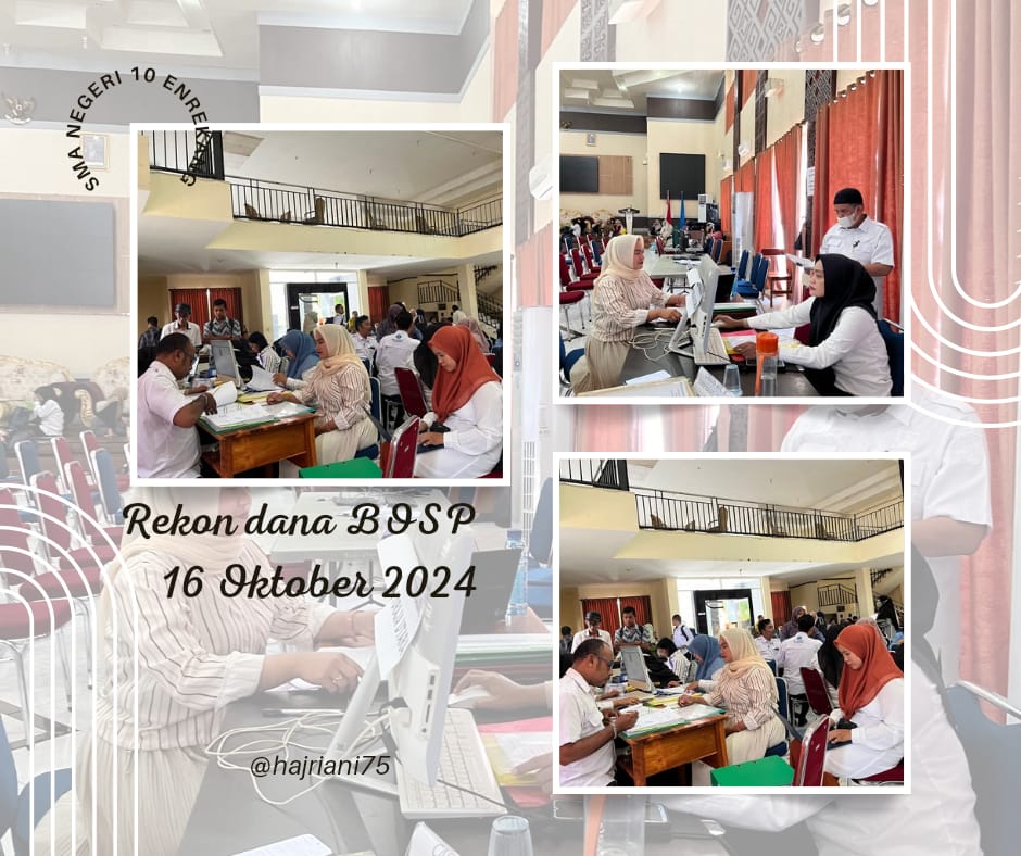 Komitmen SMA Negeri 10 Enrekang dalam Rekonsiliasi Dana BOSP untuk Peningkatan Pendidikan