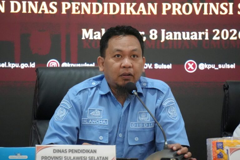 Plt Kepala Bidang Guru dan Tenaga Kependidikan (GTK) Disdik Sulsel, Anshar Syukur