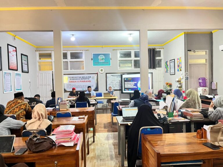 SMAN 11 Pinrang Ditetapkan Sebagai Sekolah Model PM dan KKA