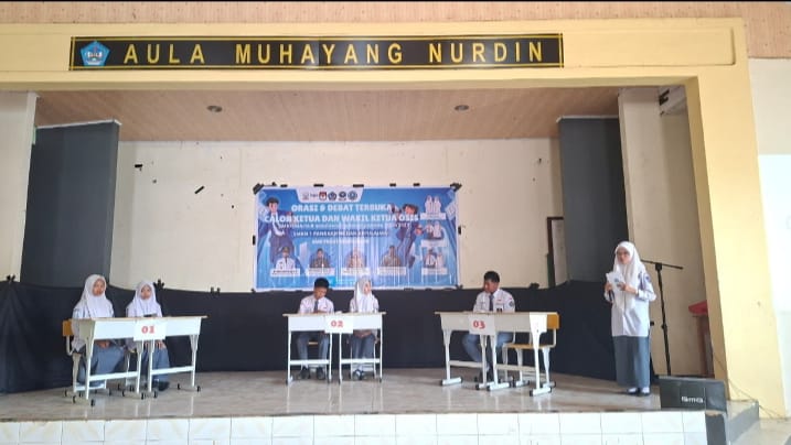 SMKN 1 Pangkajene dan Kepulauan Gelar Debat Kandidat Ketua dan Wakil Ketua OSIS